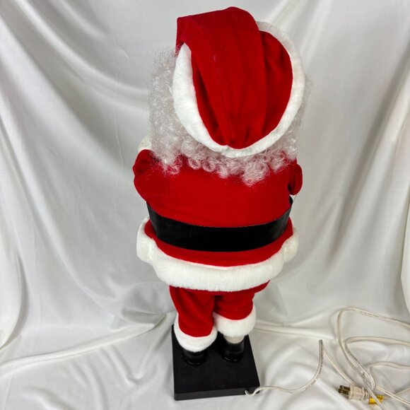 Telco Motionettes Santa Claus Animated 24" 1986 Vintage Original Packaging - Picture 5 of 16